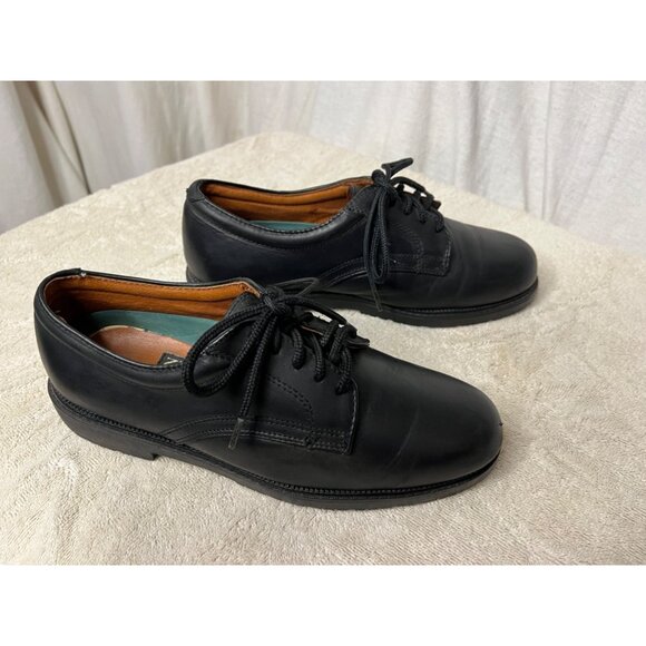 Nunn Bush Men's Black Leather Oxfords  Size 6 1/2M 83 884-C1 - Picture 7 of 12